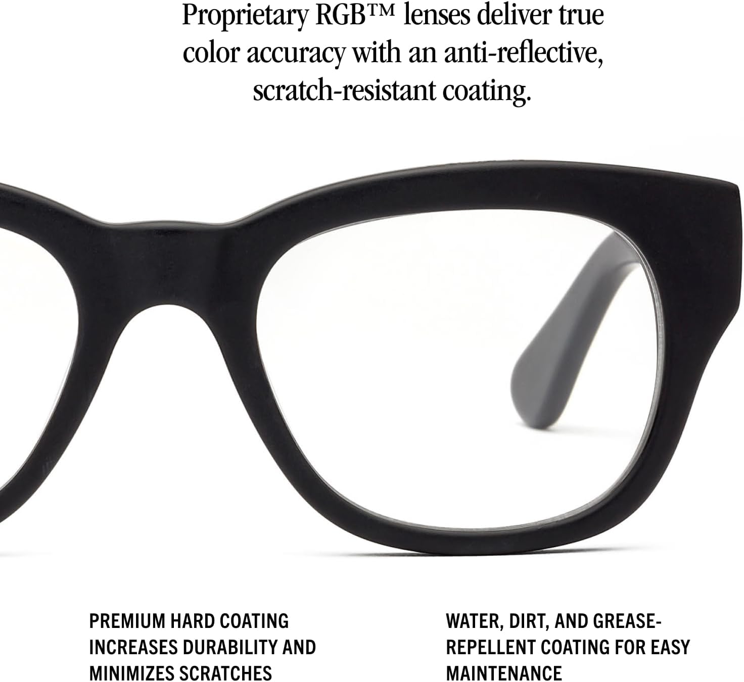 CADDIS Miklos Unisex Reading Glasses with Magnification