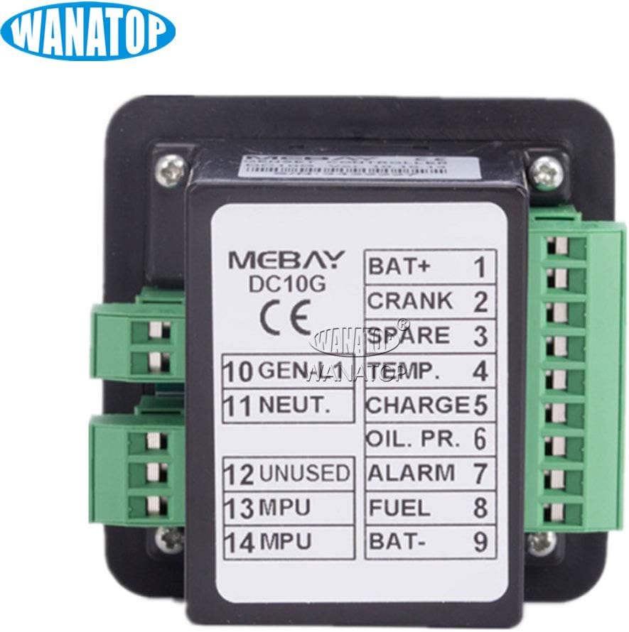 Diesel Generator Manual Start Controller Module Genset Engine Controller CE Certification DC10G