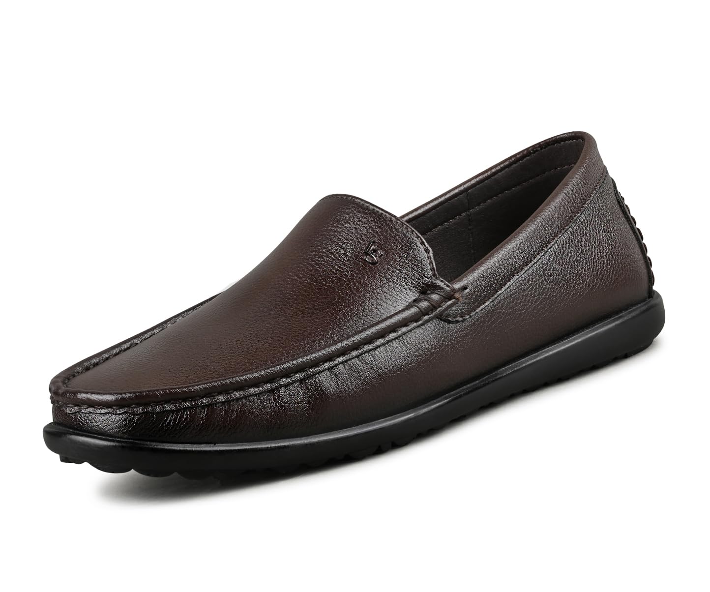 Brown Genuine Leather Formal Shoes for Men | Ultra Lightweight Men’s Slip On Formal Loafers | Comfortable for Long Hours | LSPDFLPBB-image-7