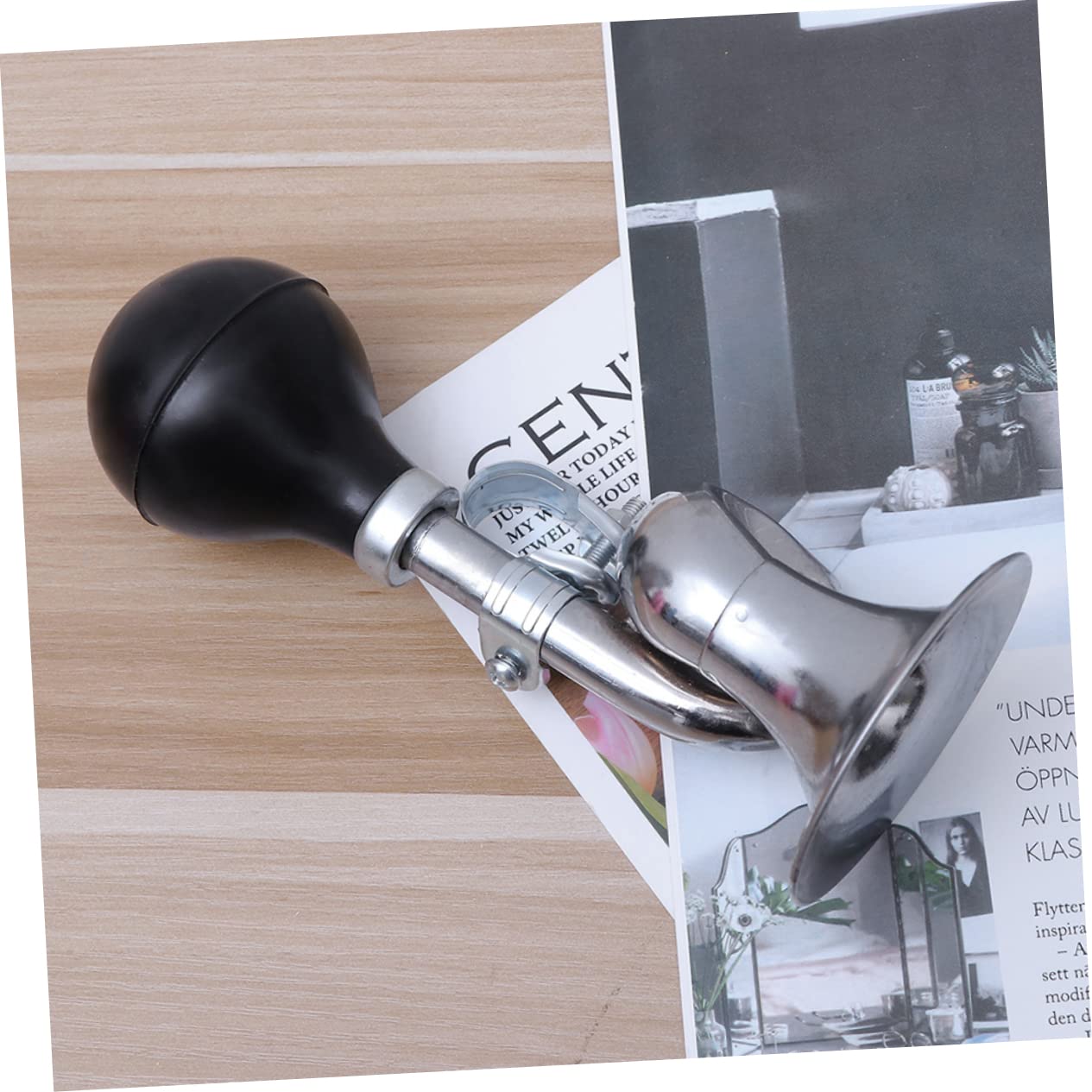 Toddmomy 2pcs Loud Rubber Horns for Bicycles Snail Shaped Air Horns for Handlebars Easy Install Bike Accessories for Safety and Versatility