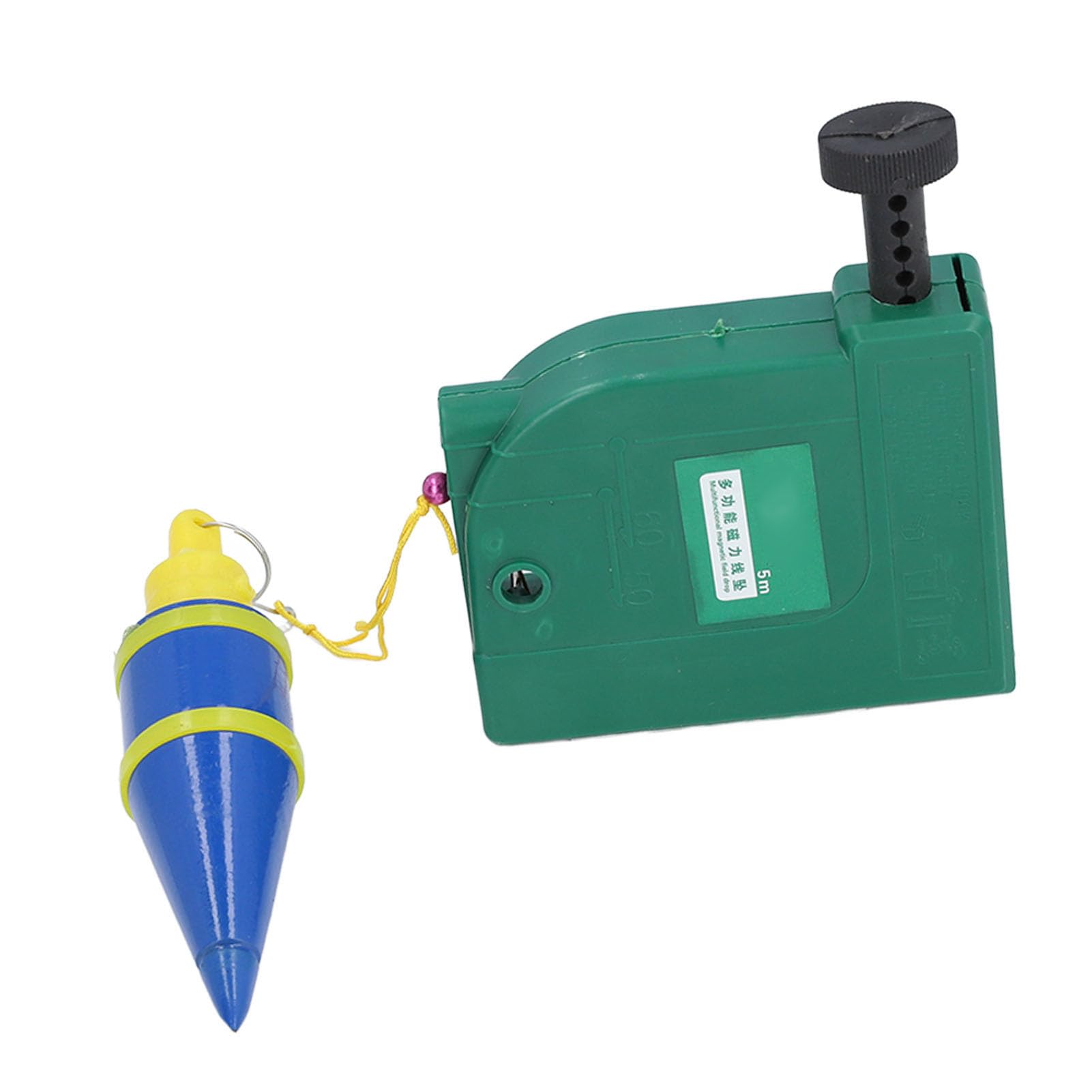 Martillo de Alambre Magnético, Acero de Aleación Plomada Magnética de 5 M Adsorción Magnética Plomada Precisa y Confiable para la Industria de la Construcción