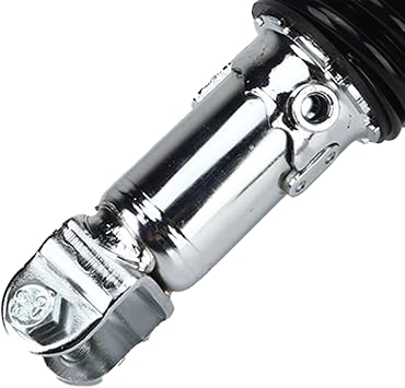 Rear Shock Absorber, Steel Suspension Damper 5 Gear Adjustable for GY6 125 50 60 80 Engine Scooters Mopeds ATV, Reliable Upgrade