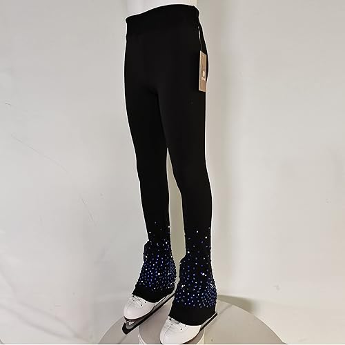 Miniatura 2 de LIUHUO Traje de forro polar de entrenamiento de patinaje artístico Chica Diamante de color brillante Cómodo y cálido