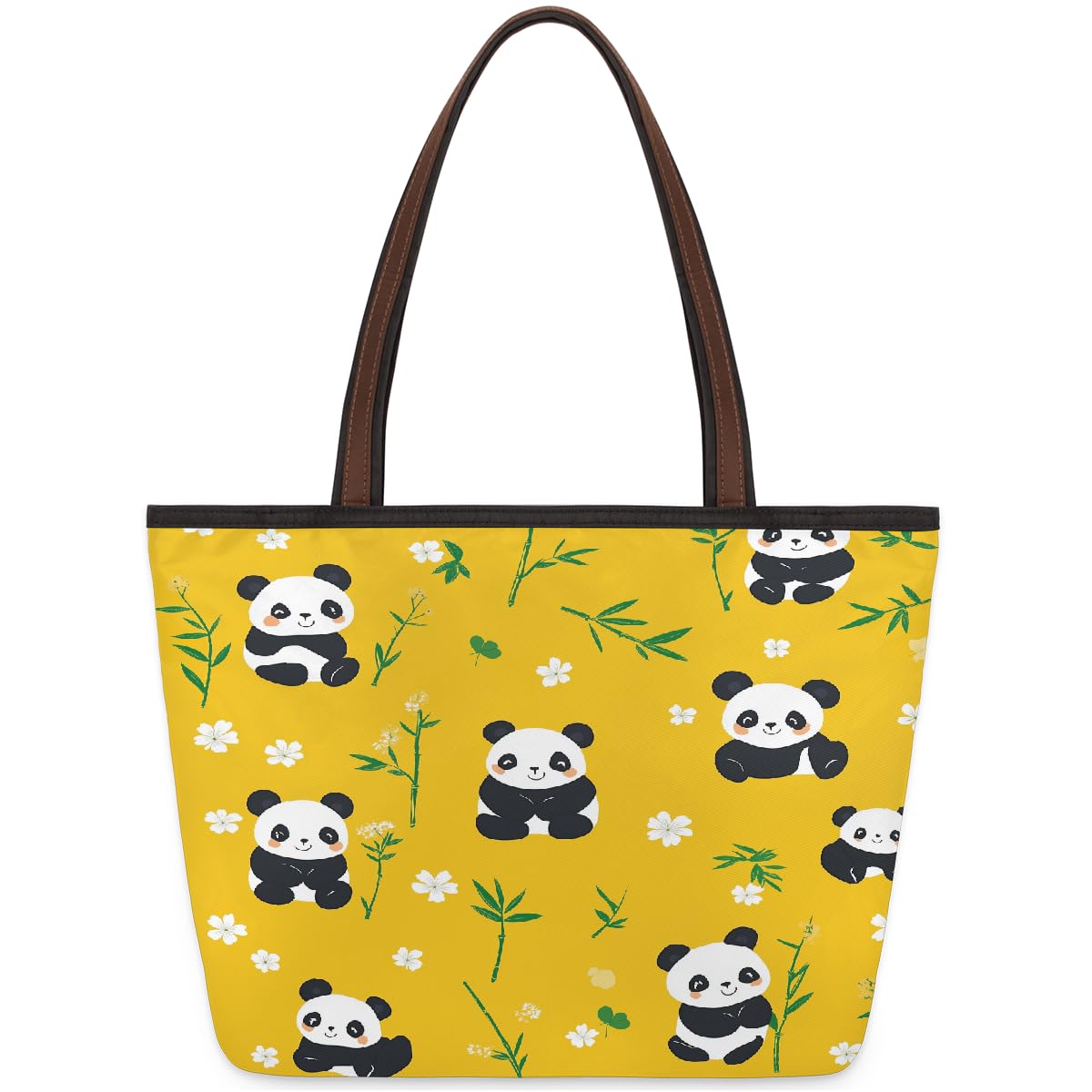 Sac fourre-tout Panda 656 grand format décontracté en polyester 45x33 cm - 8