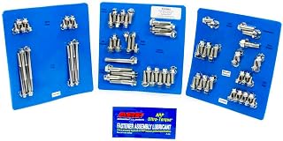 ARP 534-9602 6-Point Stainless Steel Complete Engine Fastener Kit for Small Block Chevy Price In India