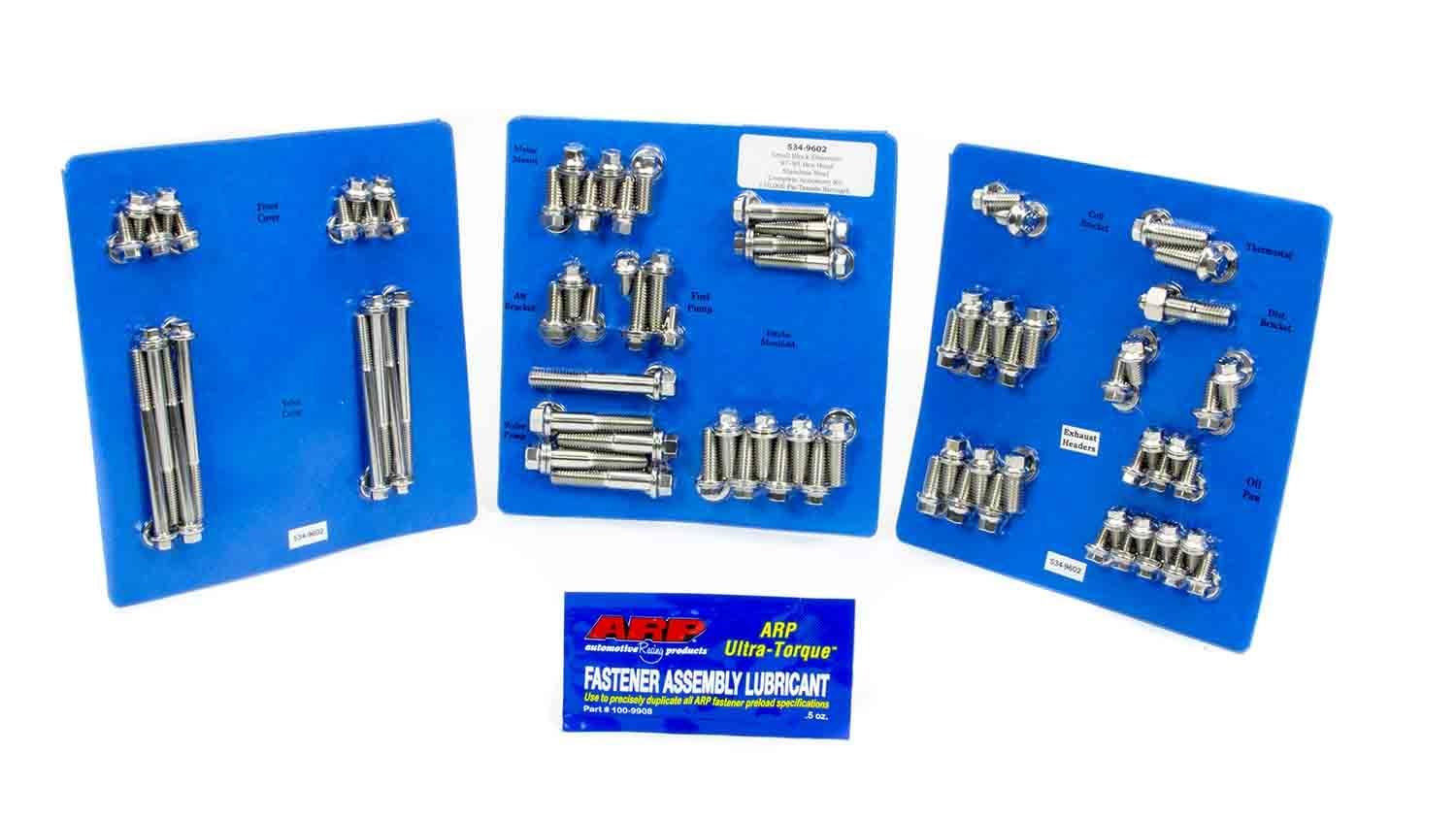 ARP 534-9602 6-Point Stainless Steel Complete Engine Fastener Kit for Small Block Chevy - Review, Price and Buying Guide
