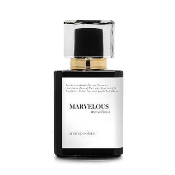 aromapassions MARVELOUS | Inspired by A*MEN | Pheromone Perfume for Men | Extrait De Parfum | Long Lasting Dupe Clone Essential Oils Fragrance | Perfume De Hombre | 50 ml / 1.7 Fl Oz
