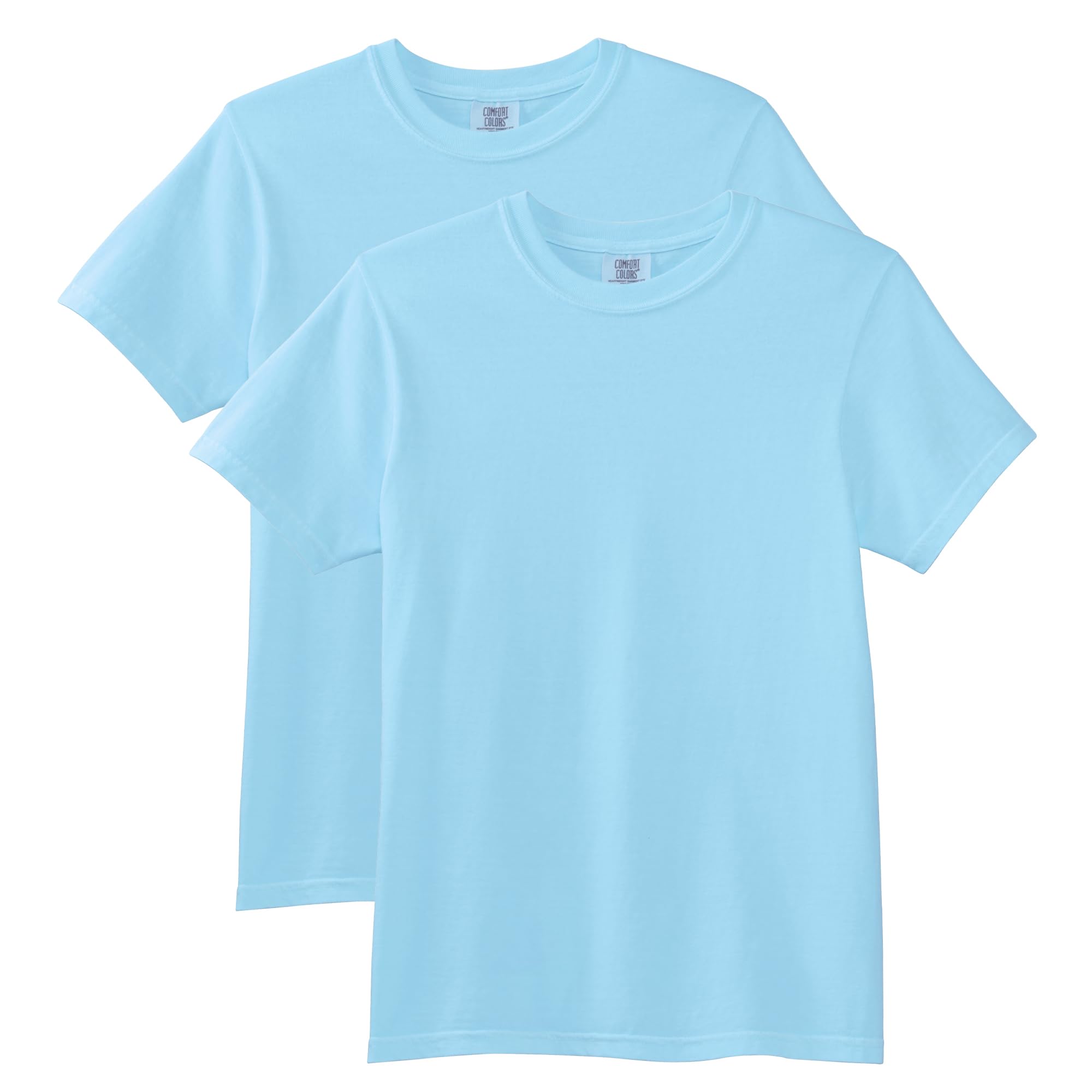 Comfort Colors T-Shirt, Chambray (2-Pack), XL