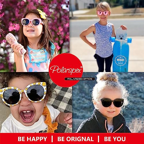 Polarspex Girls Sunglasses-Polarized Toddler Cat Eye Sunglasses-Unbreakable & Fashionable Kids Sunglasses For Girls Age 2-8 thumb #5