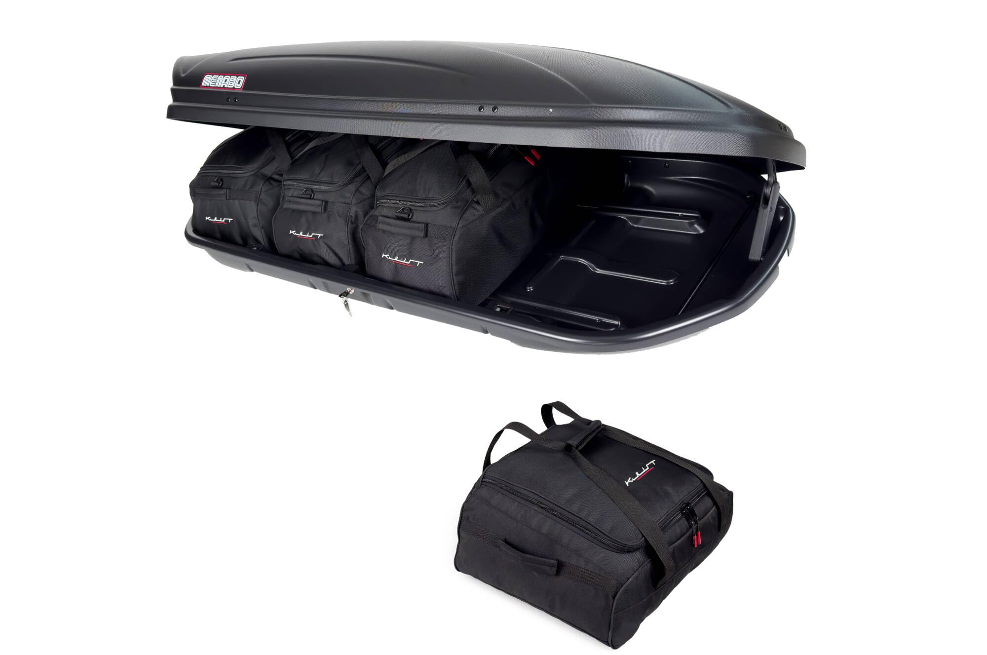 KJUST DACHBOX TASCHEN SET 4STK FÜR MENABO MARATHON 460