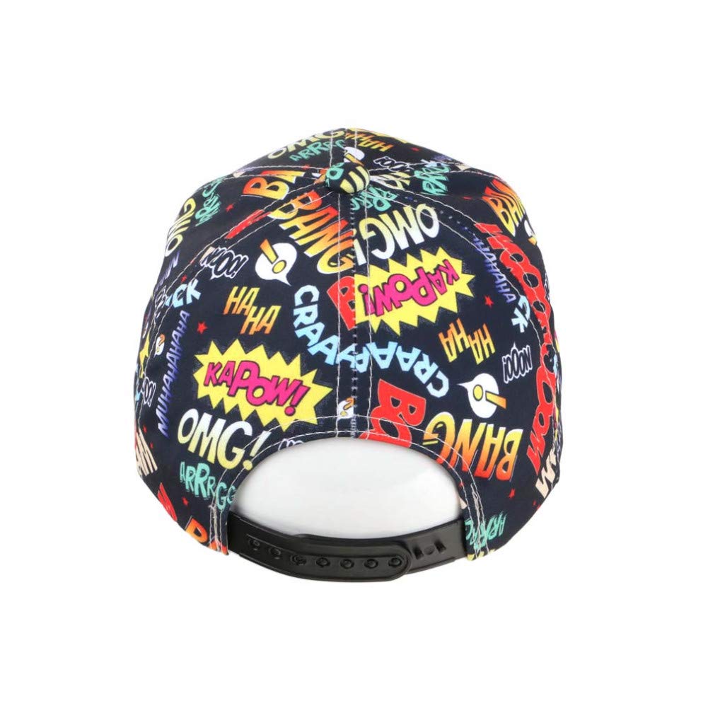 Cappellino da bambino NY nero e giallo, alla moda, da 7 a 11 anni