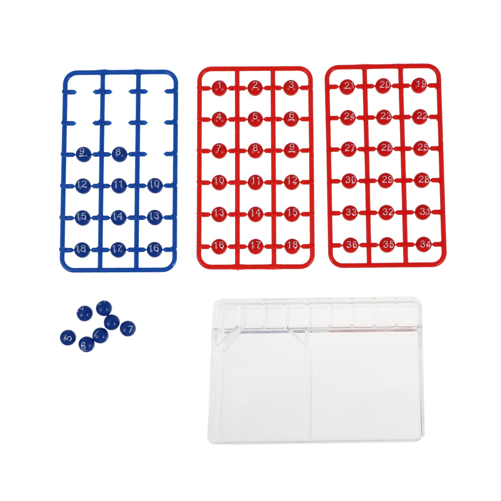 BESTonZON Prize Game Ball 1 Set of Numbered Balls for Parties Fundraisers and Classrooms