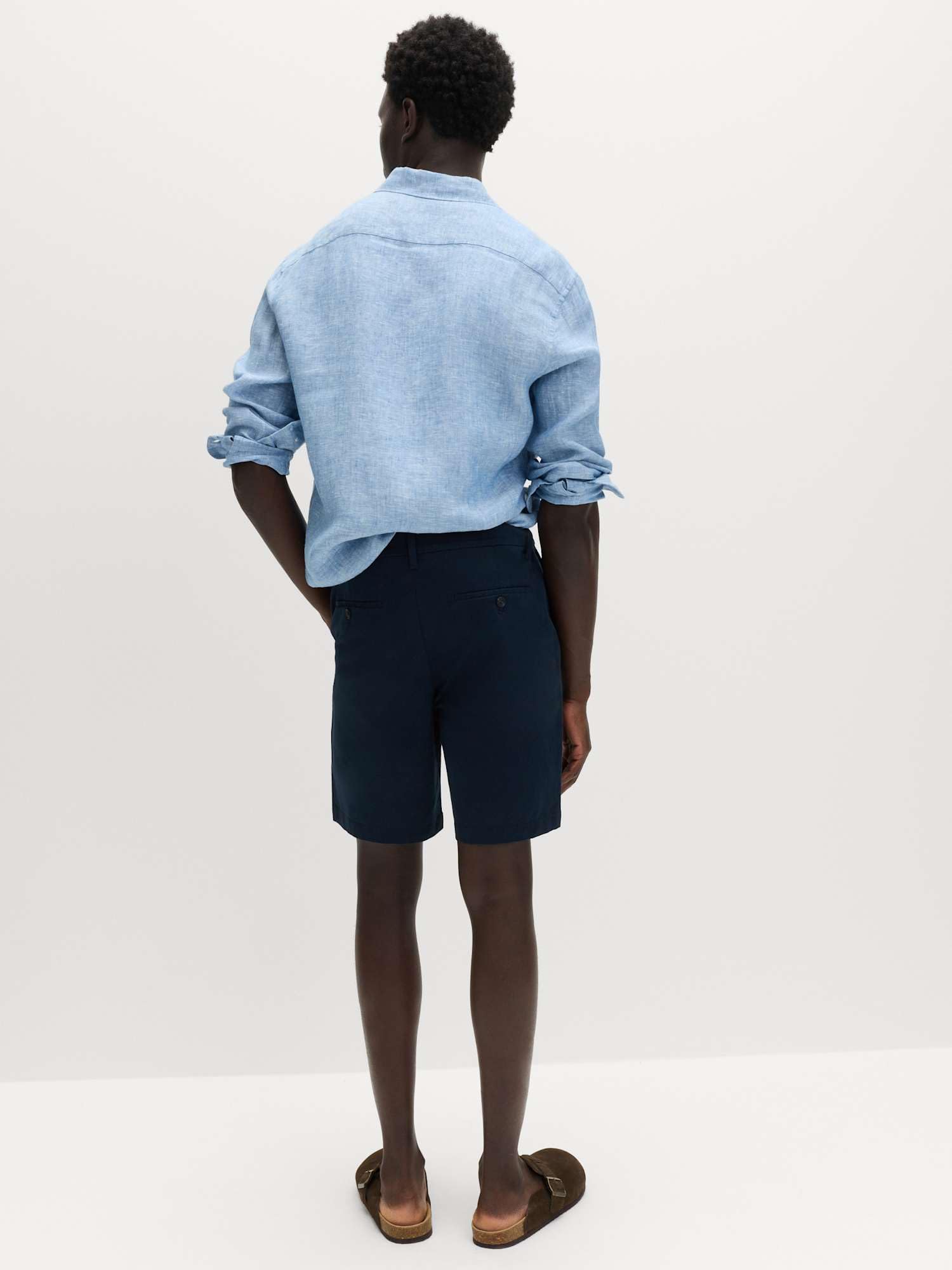 Marks & Spencer Short Chino Homme Coupe Standard avec Stretch
