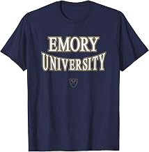 Emory Eagles Laurels Navy Officially Licensed T-Shirt