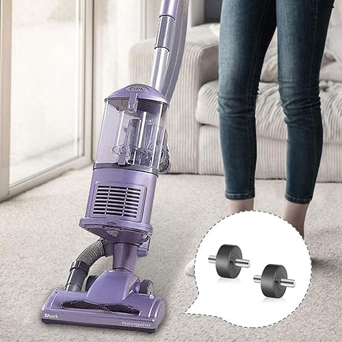 Vista 2 de Ruedas delanteras para aspiradora Shark, ruedas de repuesto compatibles con Navigator Rotator Series NV22, NV42, NV352, NV360, NV350, NV351, NV355