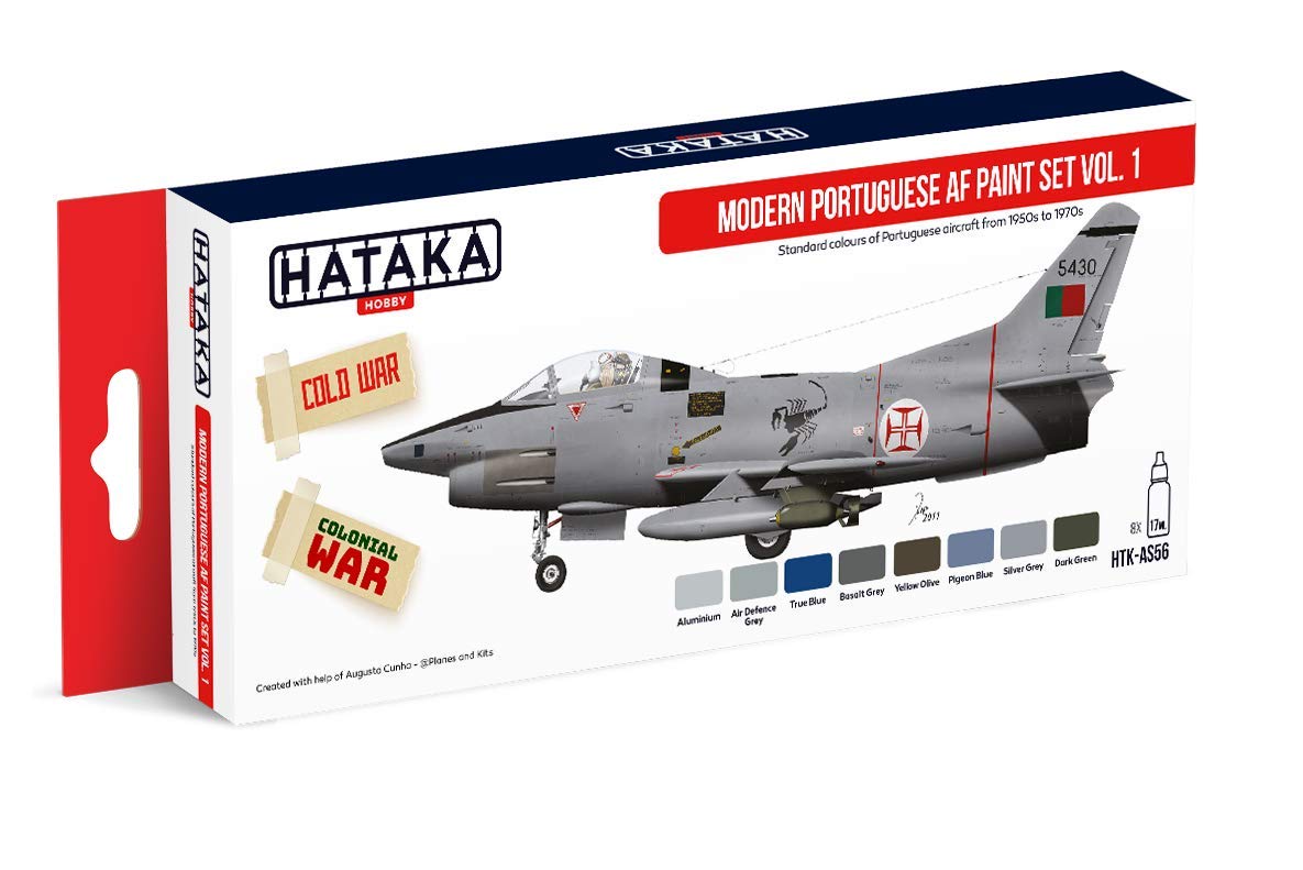 Hataka Hobby Hataka Modern Portuguese Af Paint Set Vol. 1 # As56