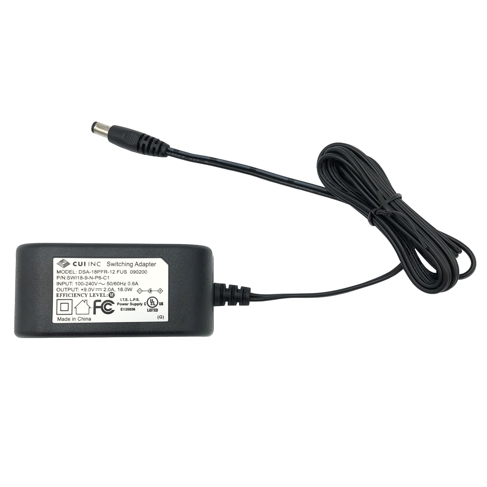 Amazon.com: Genuine CUI DSA-18PFR-12 FUS 090200 AC Adapter 9V 2A
