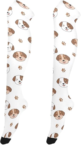 Cute Cows Pink Butterflies Thin Thigh High Tights Socks for Women Girls
