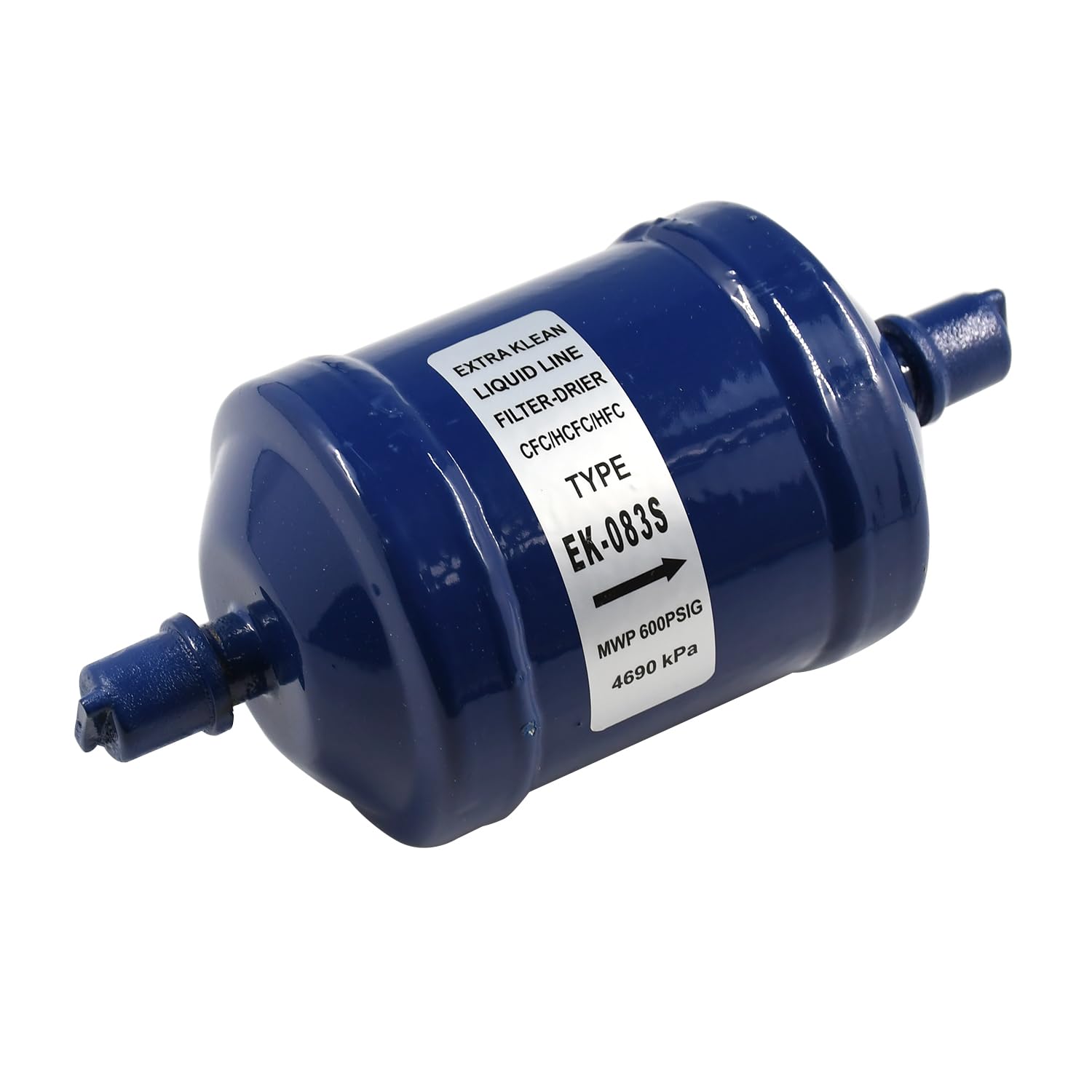 Secador de filtro refrigerante Secador de filtro de línea líquida 3/8 pulgadas sudor SDML-083S Compatible con HFC CFC HCFC HCFC recto aire acondicionado fresco de 1 a 5 toneladas, ampliamente