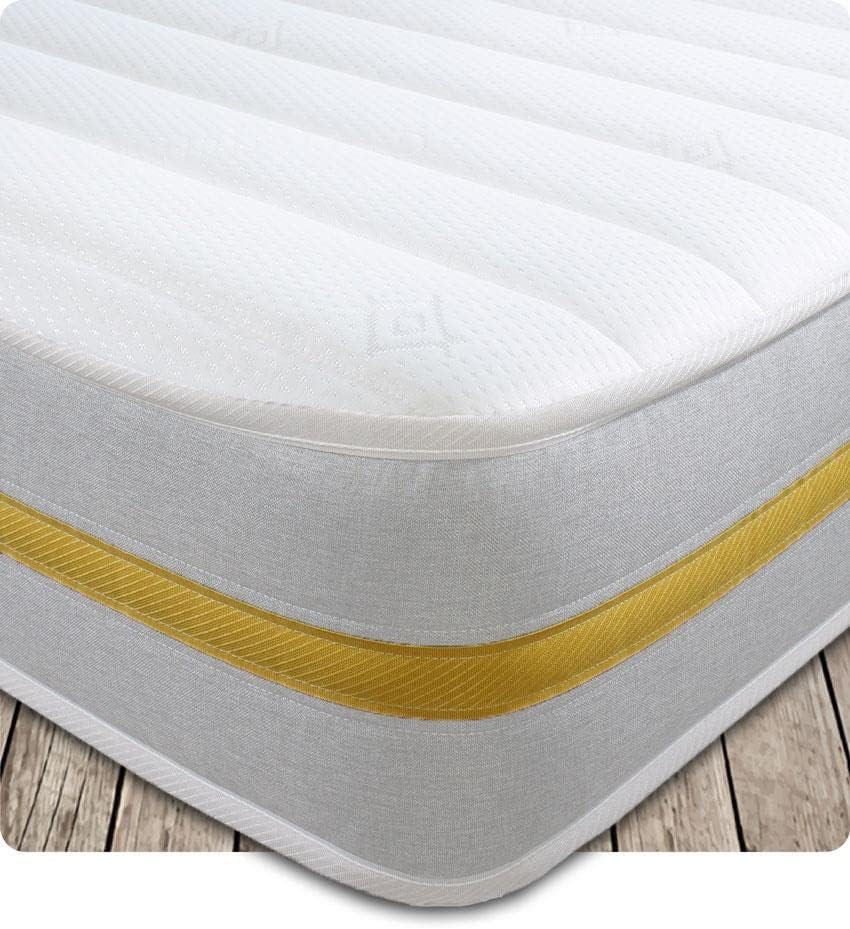 Starlight Beds Single Mattress. 3ft Hybrid Single Memory Foam