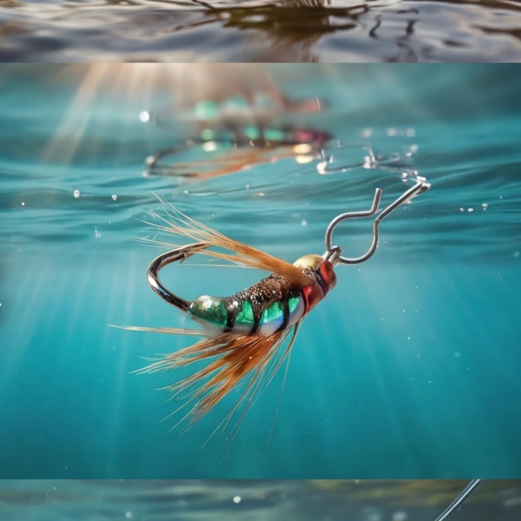 Quick Release Fly Fishing Snaps, Stainless Steel Durable No Knot Clips | Gapless closed-eye design prevents lure loss, fast knotless connectors, durable rust-proof terminal tackle
