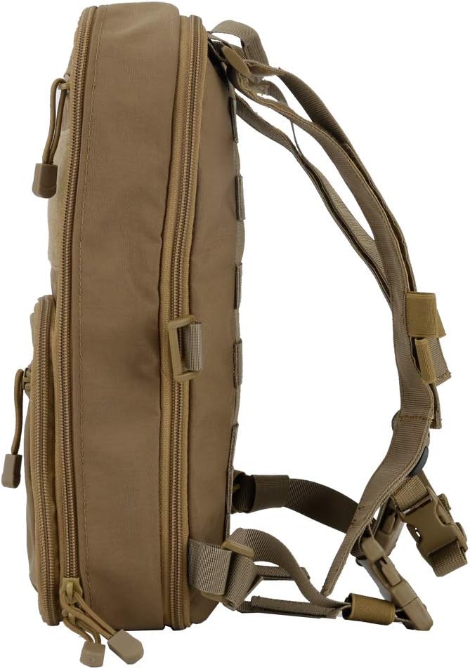 Flatpack, Tactical Backpack, Military MOLLE backpacks for Men Outdoor Hunting Camping Airsoft - Expandable - Image 3