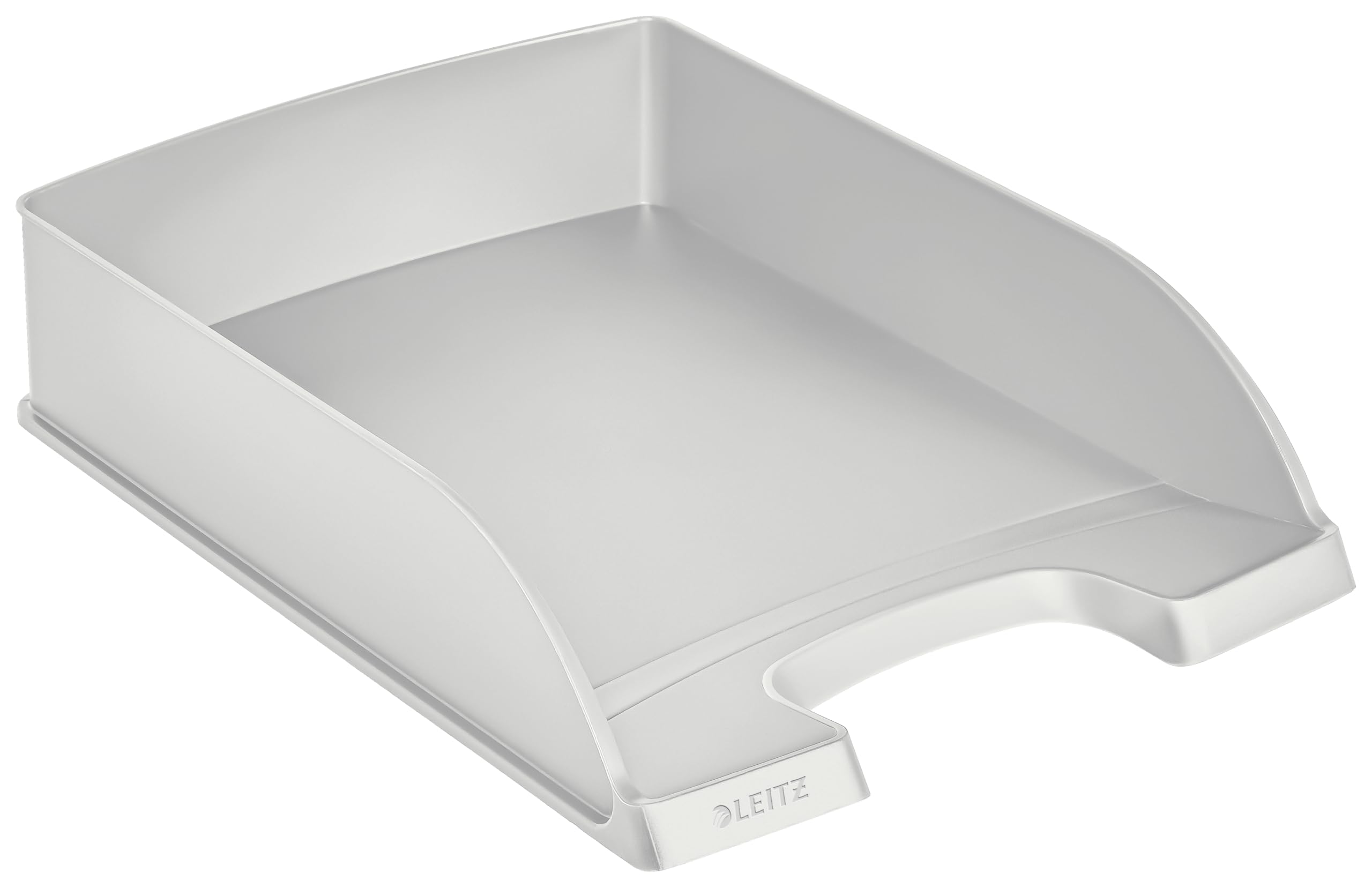 Leitz 52270085 - Paquete de 5 bandejas de correo apilables, gris