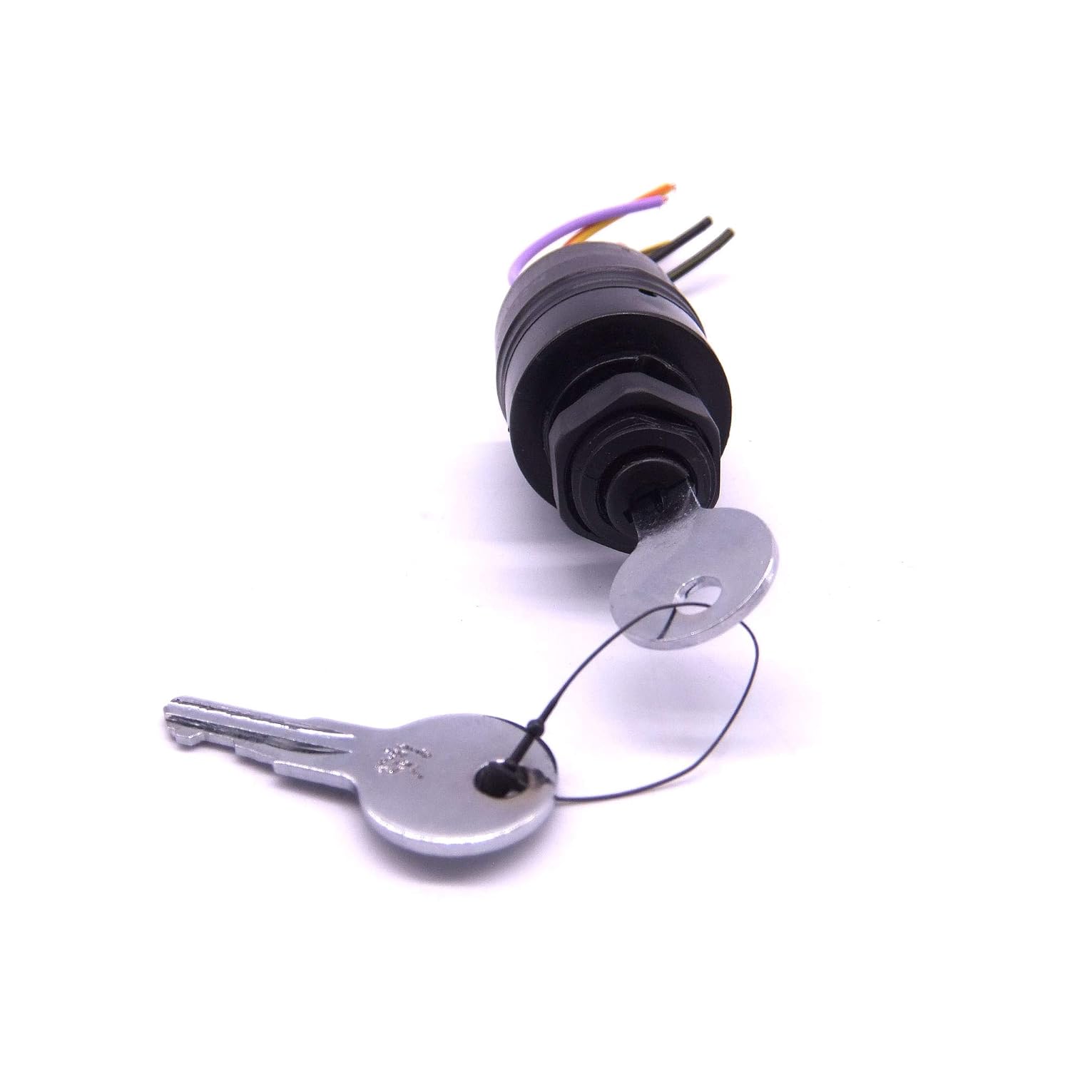 Boat Engine 87-17009A2 Starter Ignition Switch for Mercury Marine Mercruiser Quicksilver Outboard Motor Control Box, 3 Position, 6 Wire, fits Sierra MP41070-2