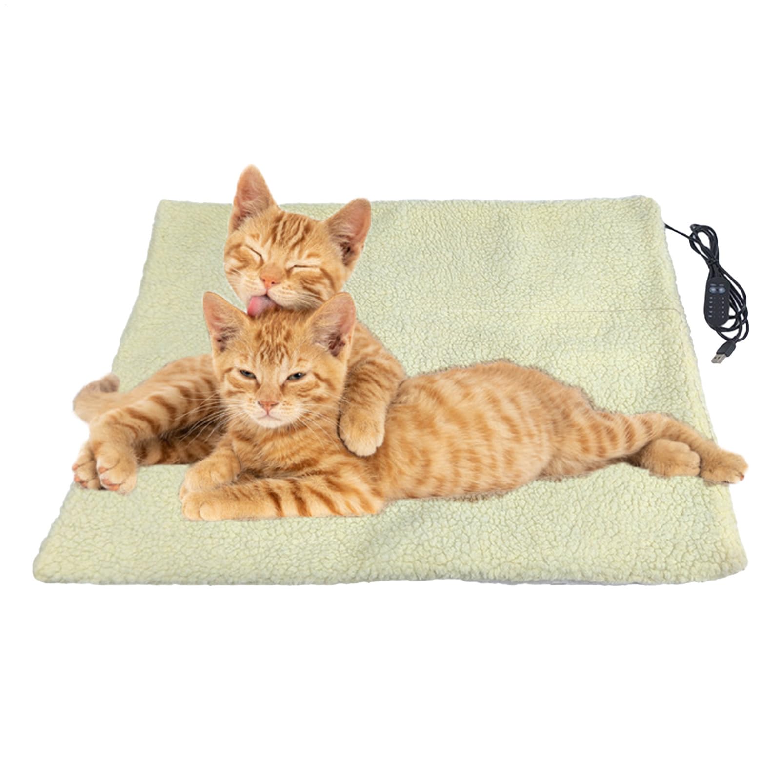 Coussin chauffant pour animaux de compagnie USB contre le froid : tapis chaud pour chien