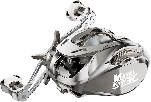 HAUT TON Matel Master Advanced Version Baitcaster reels, 5+1BB Fishing Reel