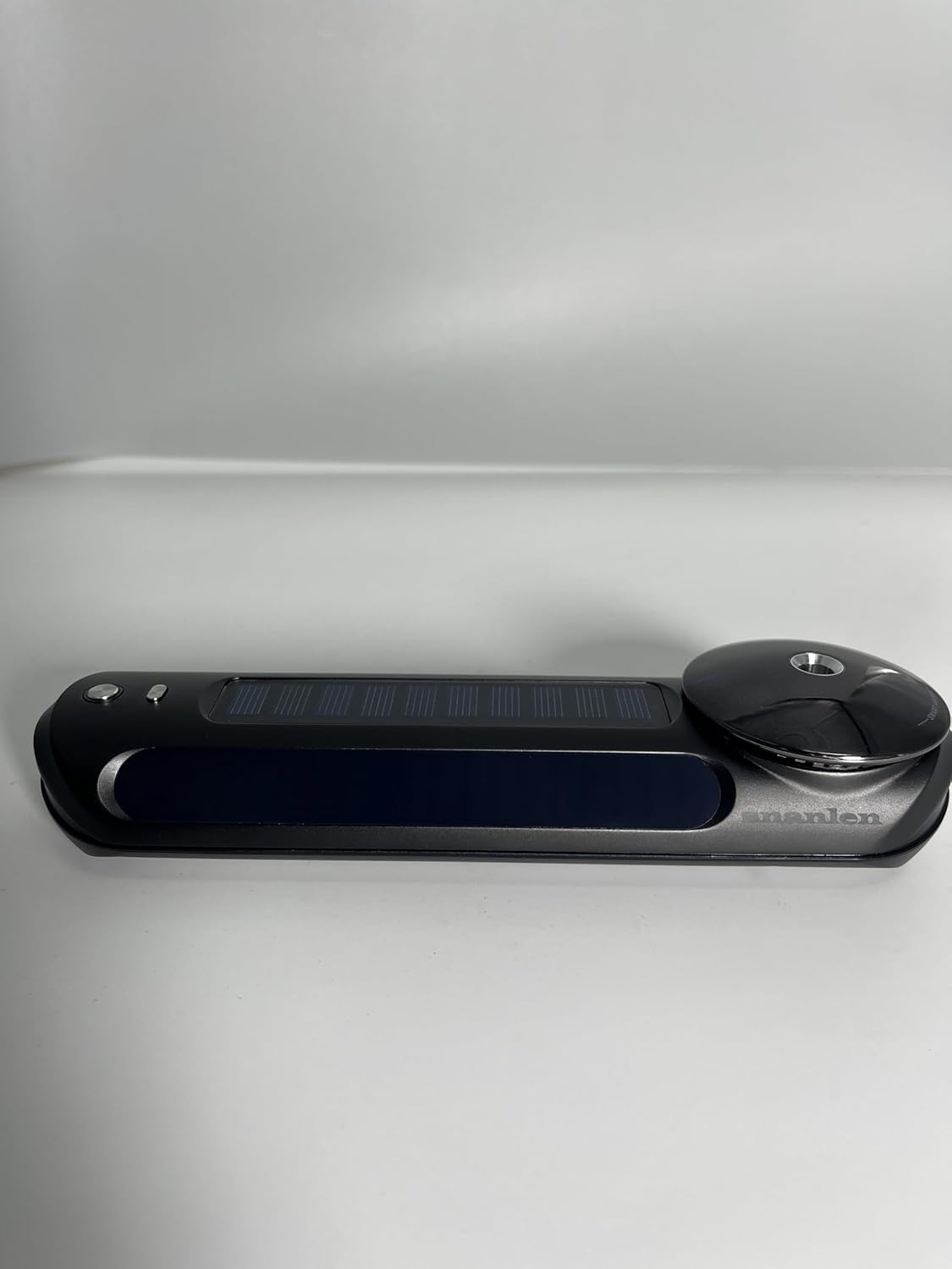 Solar Smart Car Air Freshener, Electric Diffuser with Auto On/Off, 3 Adjustable Concentration, Built-in Battery, Ambient Light