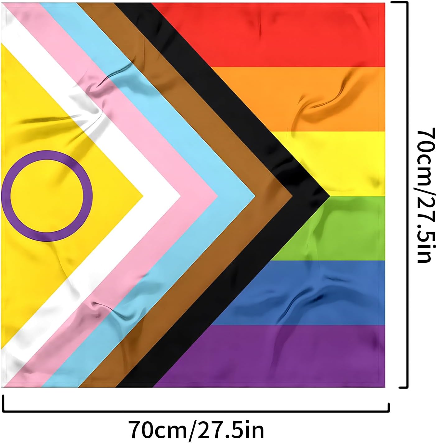 Fashion Head Scarf for Women Silk Scarf Large Square Sleeping Wrap Satin Neck Bandana for Gift 27.5 x 27.5 inches image 2