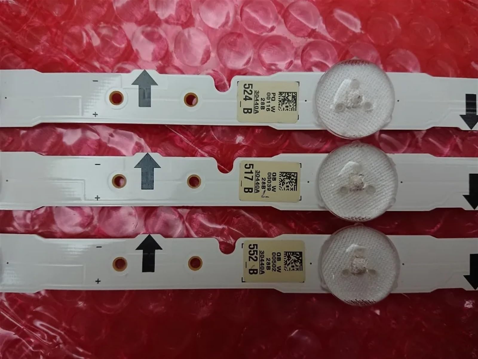 Striscia di retroilluminazione a LED Compatibile for TV UN28H4000AF UN28H4500AF 2014SVS28_3228 D4GE-280DC0-R1 LM41-00099N BN96-30440A(15 PCS for 5 TV)
