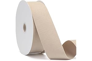 Camel Velvet Ribbon Double Faced, 2 Inch x 20Yd, Perfect for Festive Occasions and Wrapping