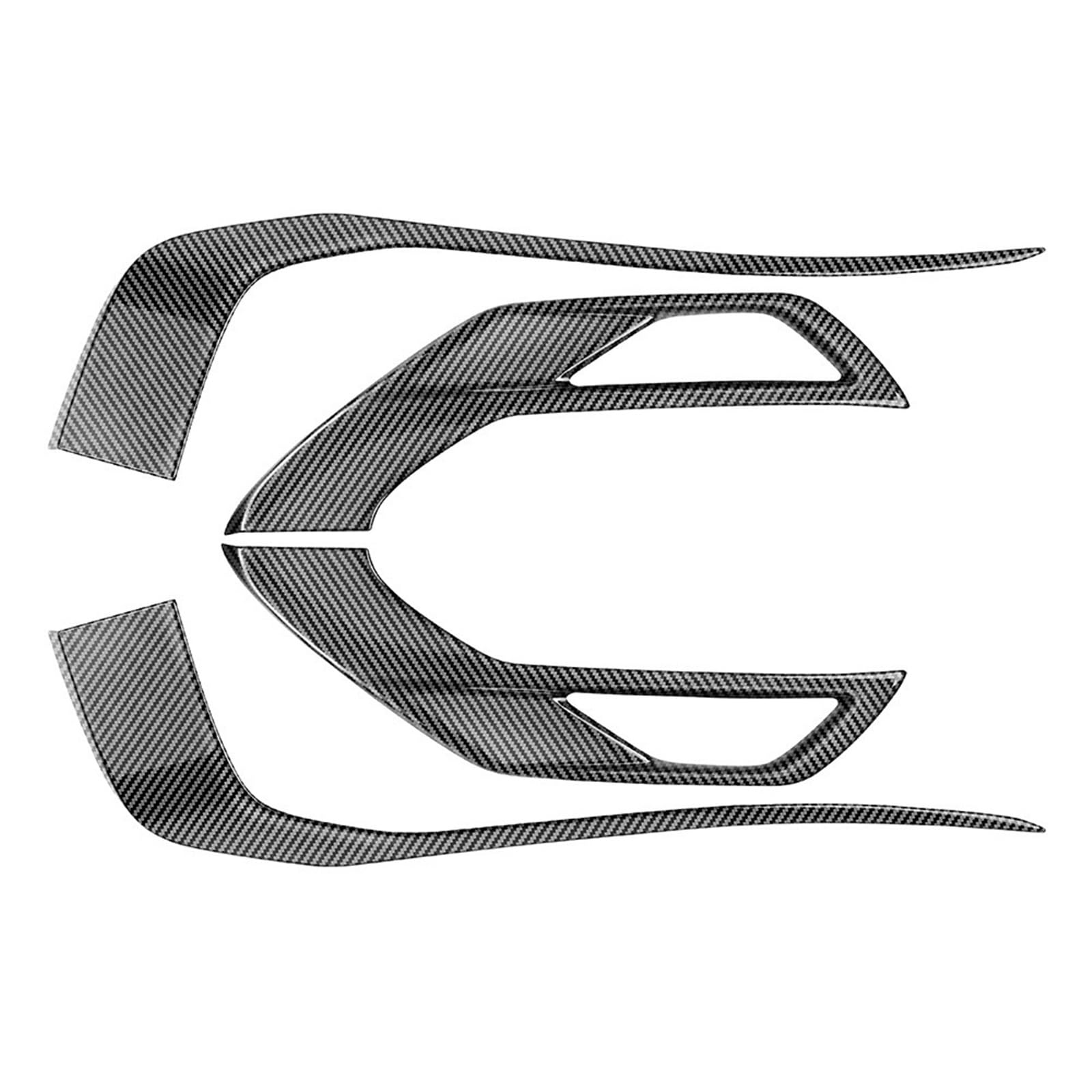 Autocollants garniture phares antibrouillard Outlander course - 8
