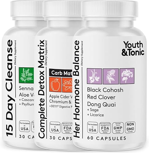Limpiador de colon para pérdida de desechos del vientre, cintura más delgada y píldoras de apoyo para el alivio de la menopausia y el síndrome
