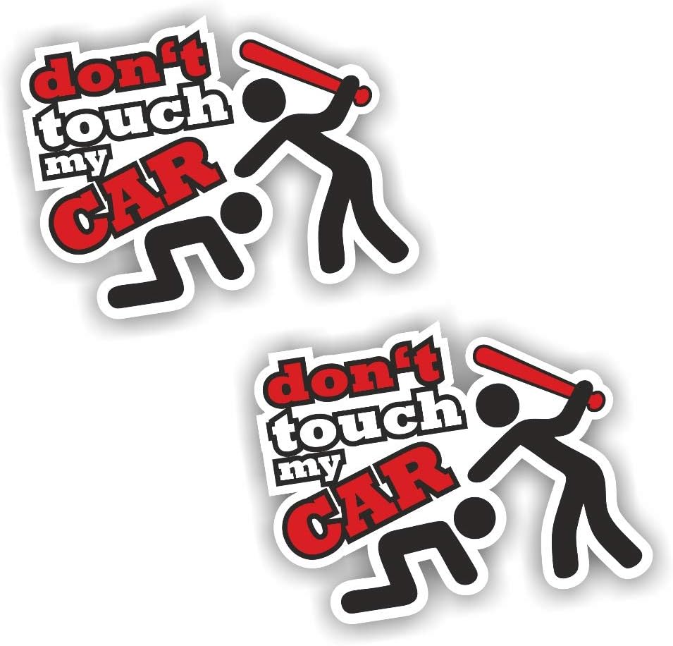 2x Warning Gas Or Ass Autoaufkleber 13x4,5cm - Lustige Tuning Sticker Made In Germany