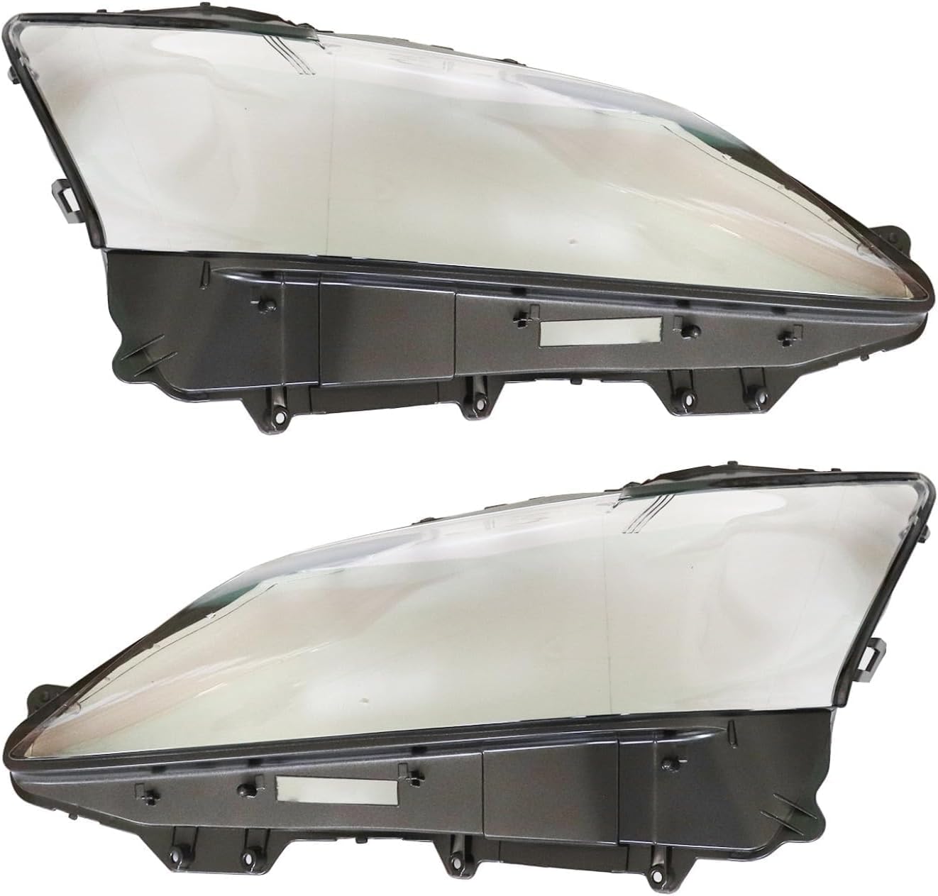 NLQR LH&RH Headlight Lens Cover Compatible with Lexus GS350 GS450H 2013 2014 2015