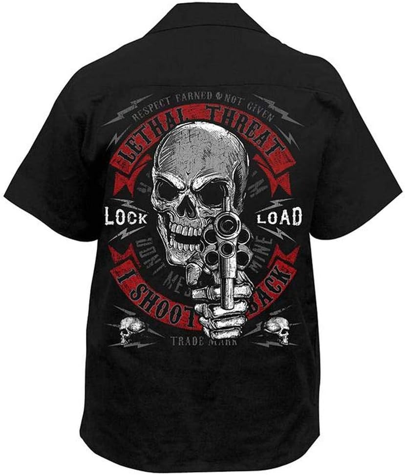 I Shoot Back Printed Workshirt