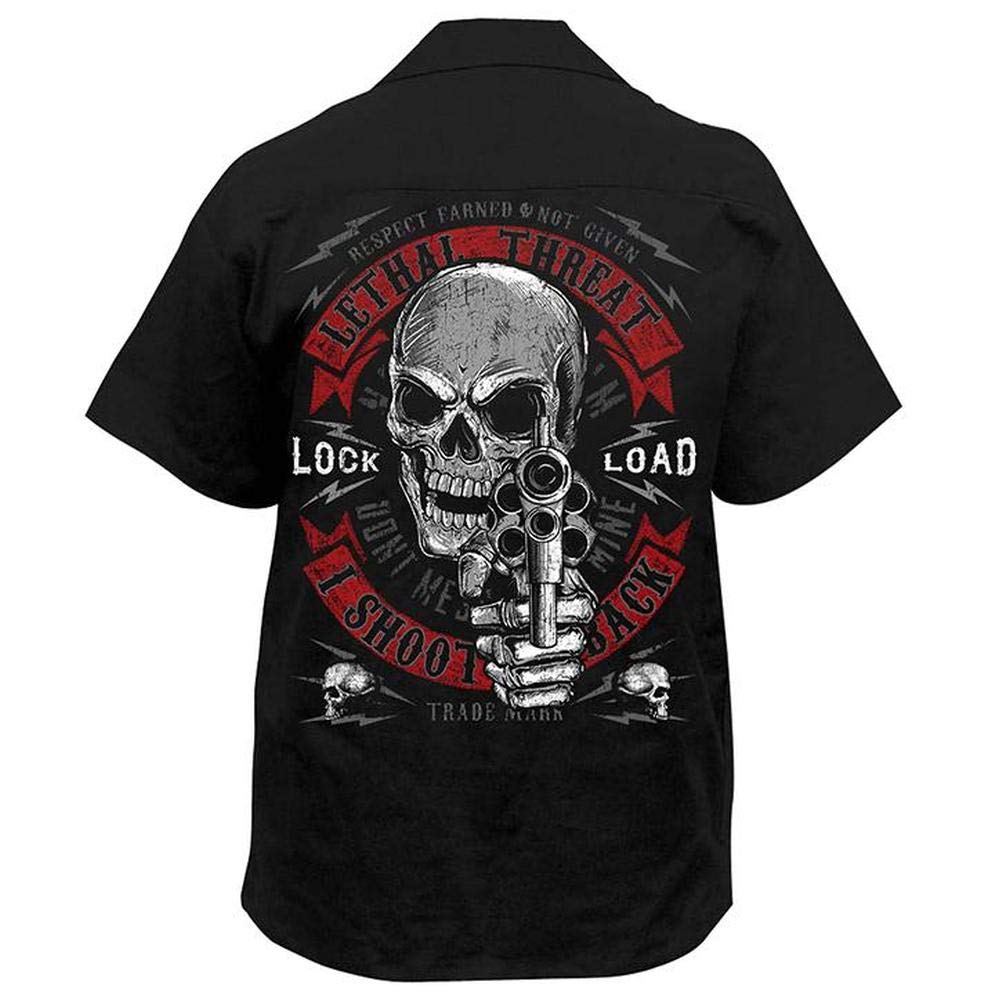 I Shoot Back Printed Workshirt