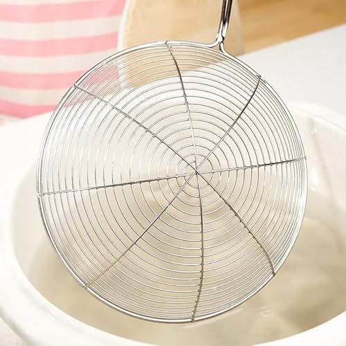 Escumadeira Para Fritura Em Inox Aramado 15cm