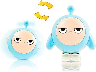 A ALPHA Eggy Party Toys, Bulu Action Figures Transformable Toys, 2-in-1 Eggy Wobbler Toys to All Ages, Cute Tumbler Toys for Kids Boys and Girls Birthday Holidays