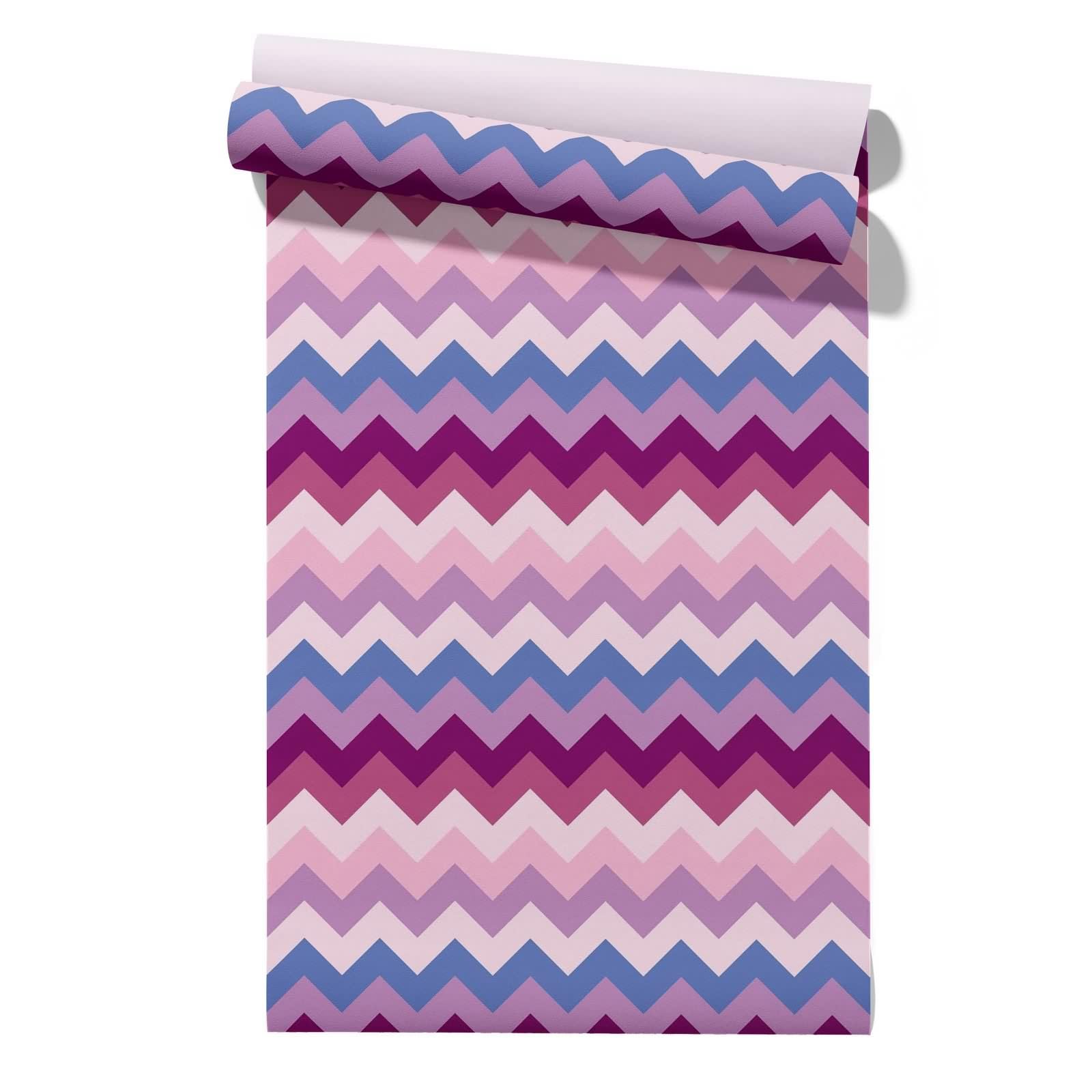 Cevan Style 6 Living Room Wallpaper 3D Covers Geometric Waves Modern Individuality Oriental Peel And Stick Kitchen Drawer Liner Vinyl Wall Wrap For Interior Decoration 45X200cm