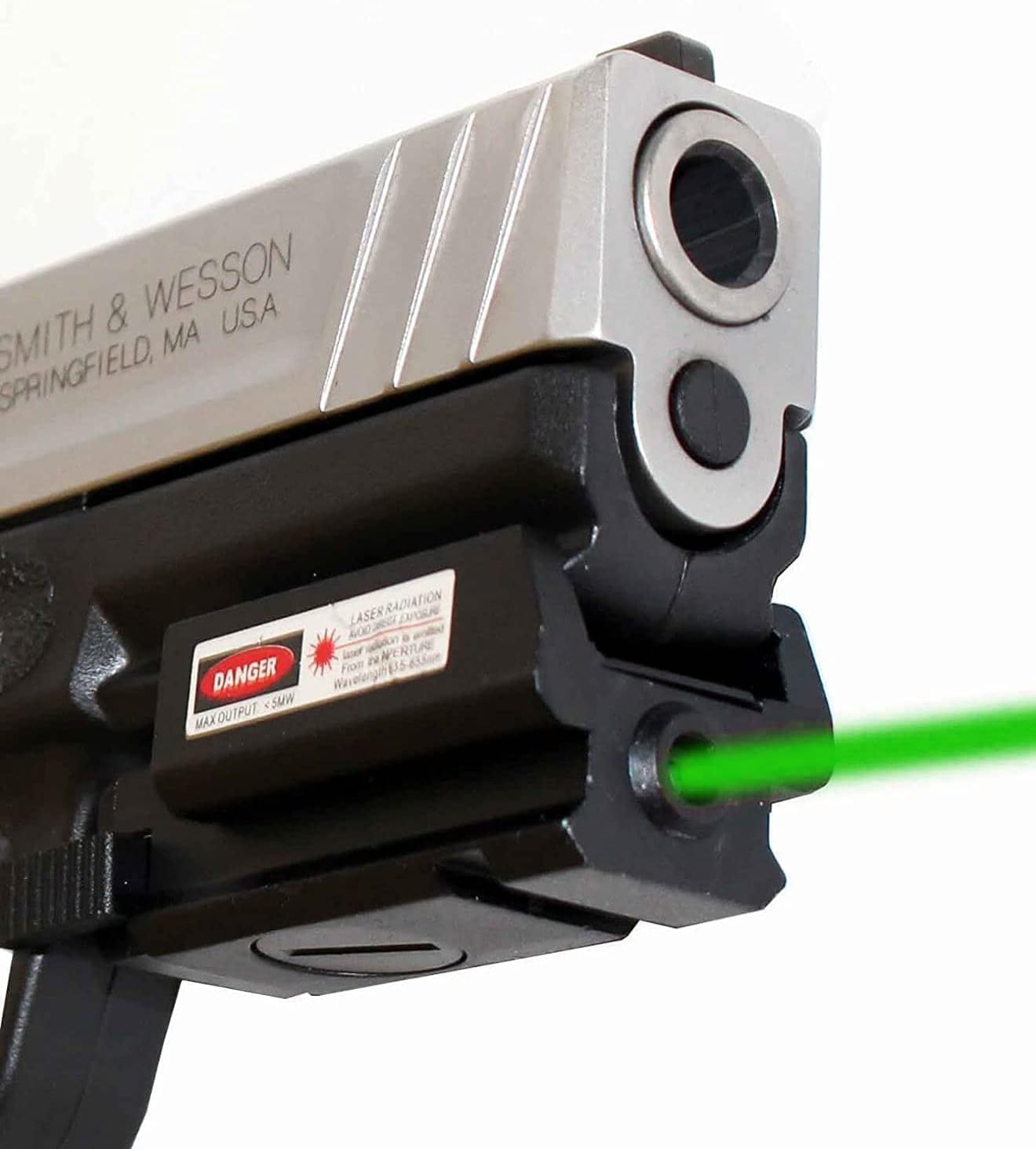 Gotical 4 Slots Picatinny Rail Adapter Lightweight Durable Black Matte Laser and Flashlight for Smith and Wesson Devices