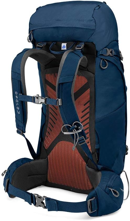 Osprey Kestrel 48 Men's Backpacking Backpack, Loch Blue , Medium/Large
