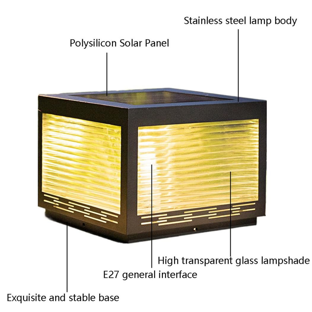 Lampadaires Solaires Modernes Extérieur, Sans Fil Et Rechargeables