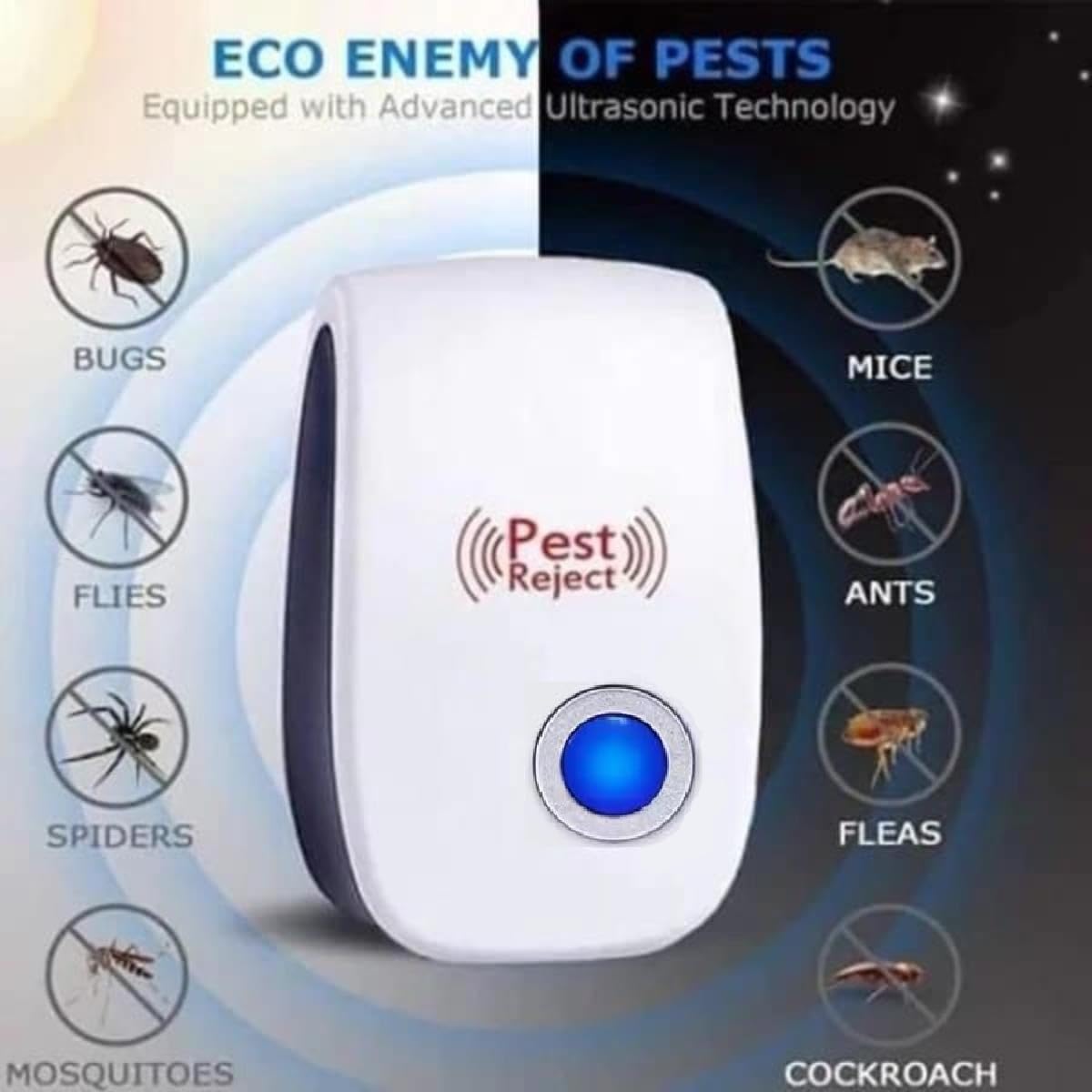 Ultrasonic Pest Repellent - Rats, Cockroaches & More -2