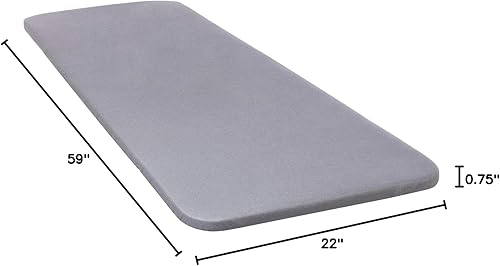 Miniatura 5 de TIVIT AlumiTek - Funda rectangular para tabla grande original, revestimiento metálico de silicona, acolchado grueso, resistente al quemado, borde