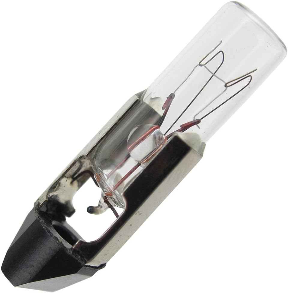 120PSB, 3 Watt, T2, Slide Base (TS5) Base Light Bulb (10 Bulbs)