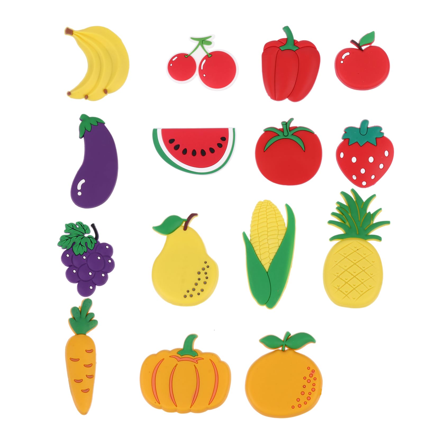 Autocollants de réfrigérateur fruits POPETPOP anti-chute pour notes